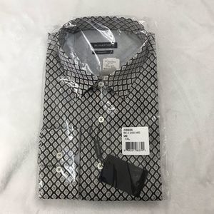 BUGATCHI Mens Long Sleeve Woven Shirt